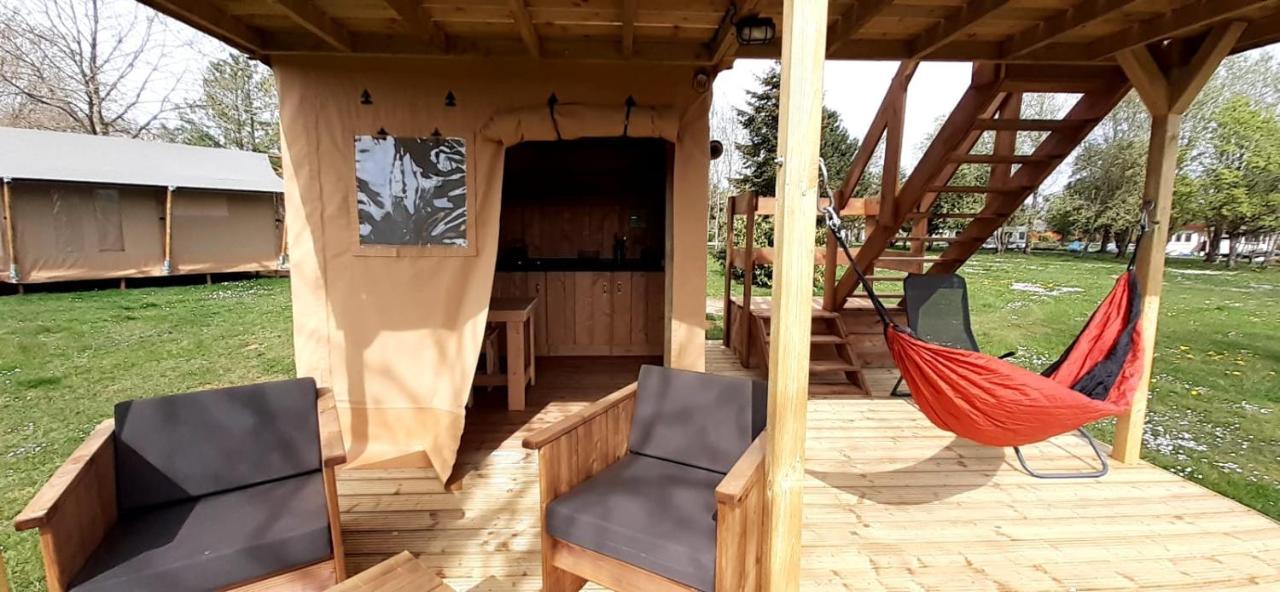 Tente Cabane Du Camping Hautoreille バンヌ エクステリア 写真