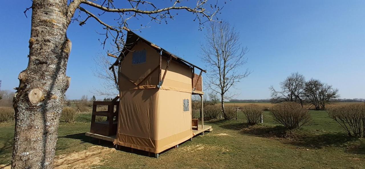 Tente Cabane Du Camping Hautoreille バンヌ エクステリア 写真